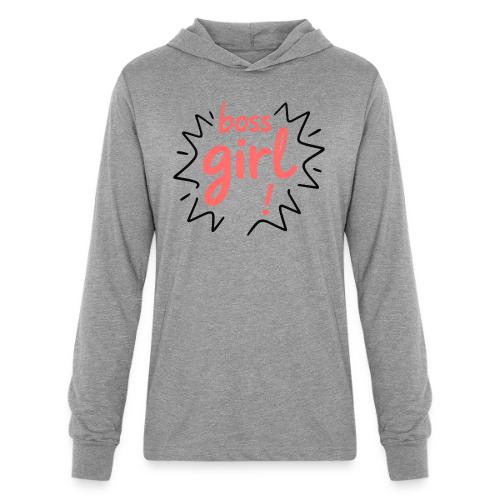 Boss Girl Bold Feminist Statement - Unisex Long Sleeve Hoodie Shirt