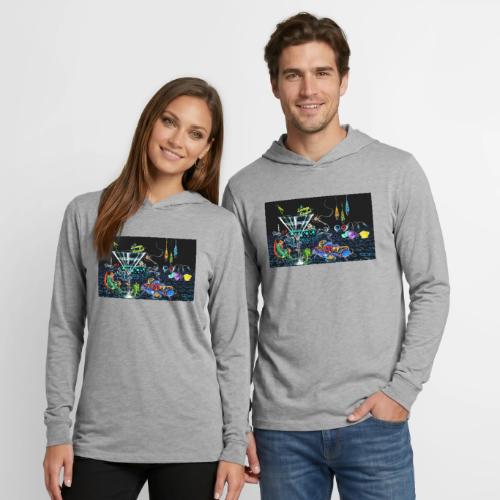 TSEL - Living the Lounge Lizard Life - Unisex Long Sleeve Hoodie Shirt