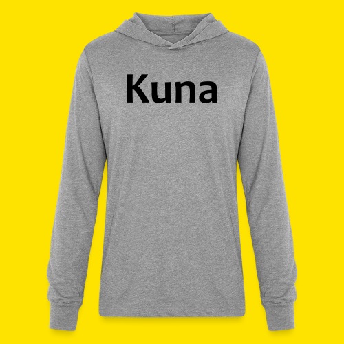 Kuna Logo Women's V Neck - Unisex Long Sleeve Hoodie Shirt