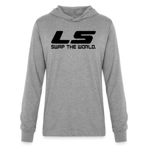 LS Swap The WORLD (Back and Front) - Unisex Long Sleeve Hoodie Shirt