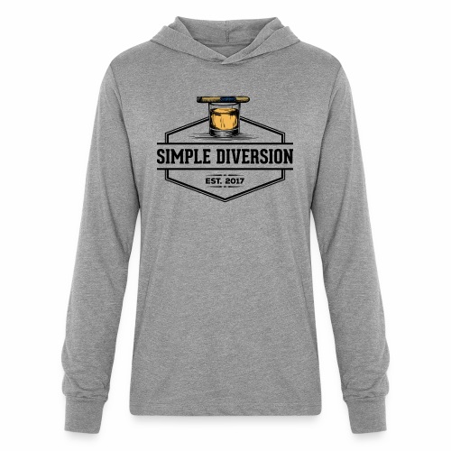 Simple Diversion Logo - Unisex Long Sleeve Hoodie Shirt