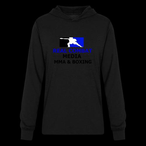 RCM MMA & BOXING Blue Logo - Unisex Long Sleeve Hoodie Shirt