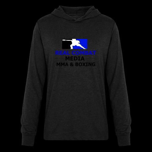 RCM MMA & BOXING Blue Logo - Unisex Long Sleeve Hoodie Shirt