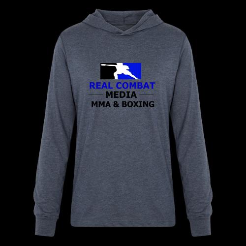 RCM MMA & BOXING Blue Logo - Unisex Long Sleeve Hoodie Shirt