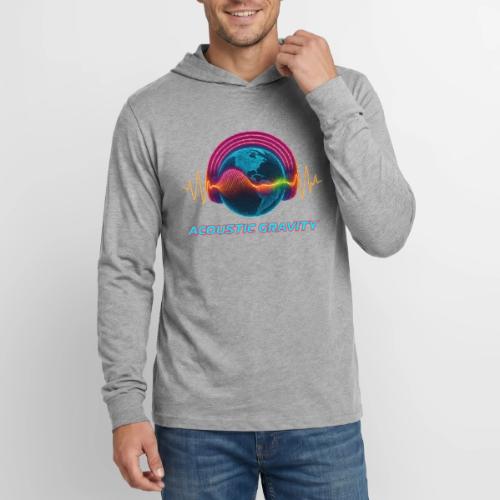 Earth's Headphones - Unisex Long Sleeve Hoodie Shirt