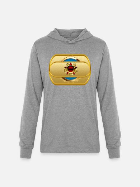 Precious Icon - Unisex Long Sleeve Hoodie Shirt - heather grey