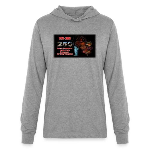 1776 - 2026 - 250 Years USA | Fireworks - Unisex Long Sleeve Hoodie Shirt