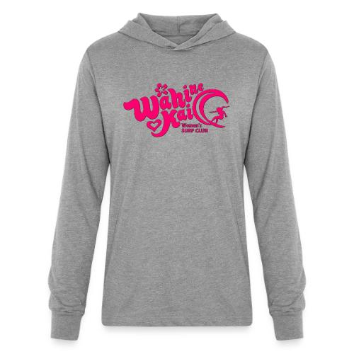 Wahine Kai Logo pink - Unisex Long Sleeve Hoodie Shirt