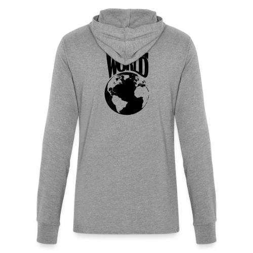 LS Swap the World (Front & Back) - Unisex Long Sleeve Hoodie Shirt
