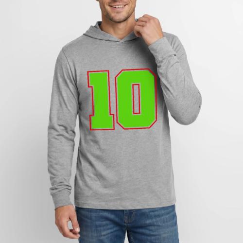 The Magic Number 10 - Unisex Long Sleeve Hoodie Shirt