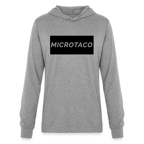 MicroTaco Text Logo - Unisex Long Sleeve Hoodie Shirt