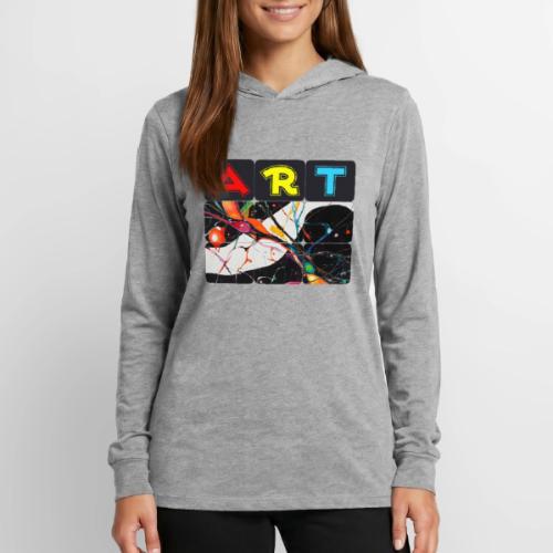 Art in Motion: Color Unleashed - Unisex Long Sleeve Hoodie Shirt