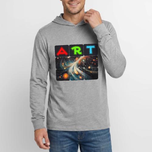 Swirls of Colorful Art - Unisex Long Sleeve Hoodie Shirt