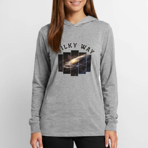 Milky way galaxy - Unisex Long Sleeve Hoodie Shirt