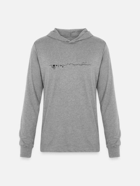 From Far Away - Unisex Long Sleeve Hoodie Shirt - heather grey