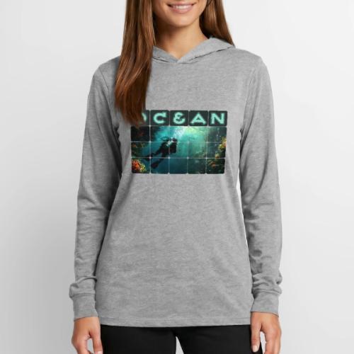Ocean: Explorer of the Deep - Unisex Long Sleeve Hoodie Shirt