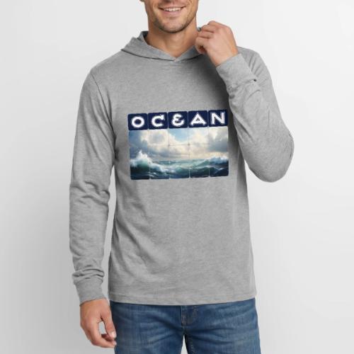 Ocean: Waves of Fury - Unisex Long Sleeve Hoodie Shirt