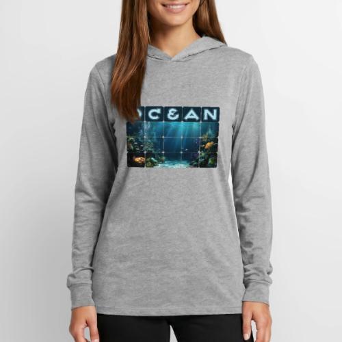 Ocean: Rainbow Reef Life - Unisex Long Sleeve Hoodie Shirt