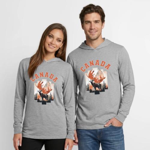 Great Canadian Outdoors - Unisex Long Sleeve Hoodie Shirt