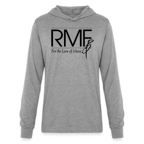 RMF Logo - Black - Unisex Long Sleeve Hoodie Shirt