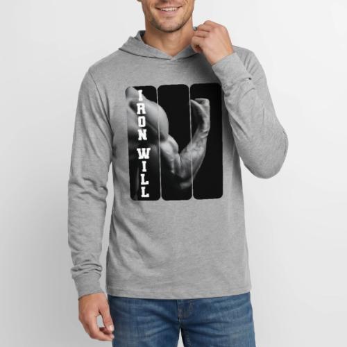 Bodybuilding: Iron Will - Unisex Long Sleeve Hoodie Shirt