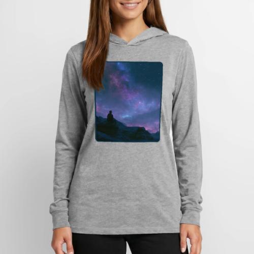 Stargazer Nebula Night Sky Art - Unisex Long Sleeve Hoodie Shirt