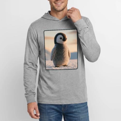 Cute Penguin Chick Sunrise Design - Unisex Long Sleeve Hoodie Shirt