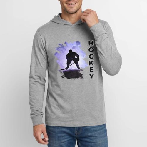Hockey Charge - Unisex Long Sleeve Hoodie Shirt