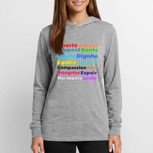 Words of Light - Unisex Long Sleeve Hoodie Shirt
