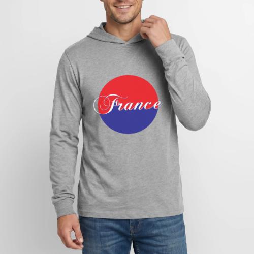 France Tricolore Circle - Unisex Long Sleeve Hoodie Shirt