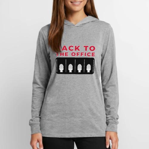 Back to the Office Satire Design - Unisex Long Sleeve Hoodie Shirt
