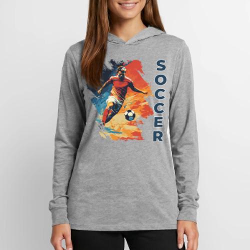 Soccer Action Pulse - Unisex Long Sleeve Hoodie Shirt