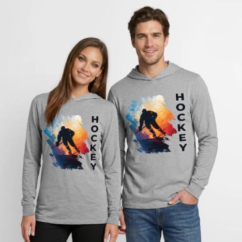 Hockey Moves - Unisex Long Sleeve Hoodie Shirt