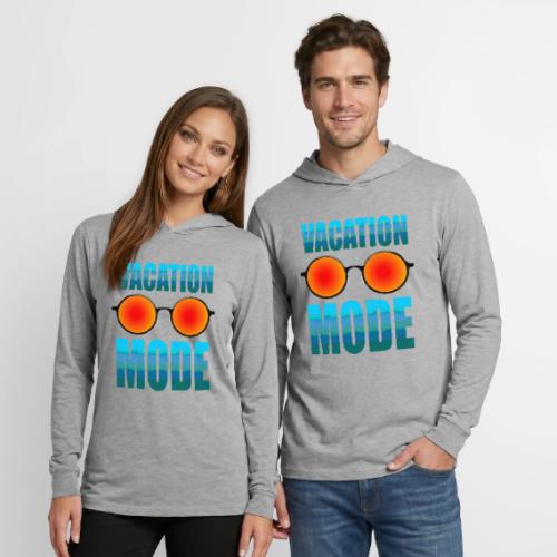 Vacation mode: Ocean Vibes On - Unisex Long Sleeve Hoodie Shirt