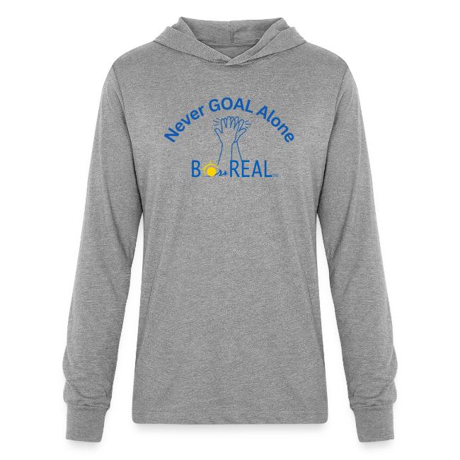 Never GOAL Alone - Grey/Lt Blue