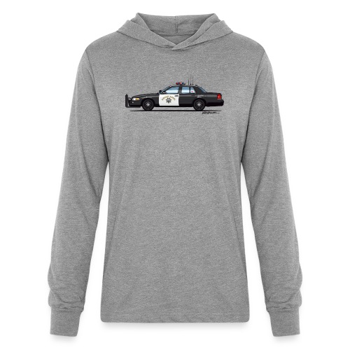 California Highway Patrol CHP Crown Vic (with - Unisex Long Sleeve Hoodie Shirt