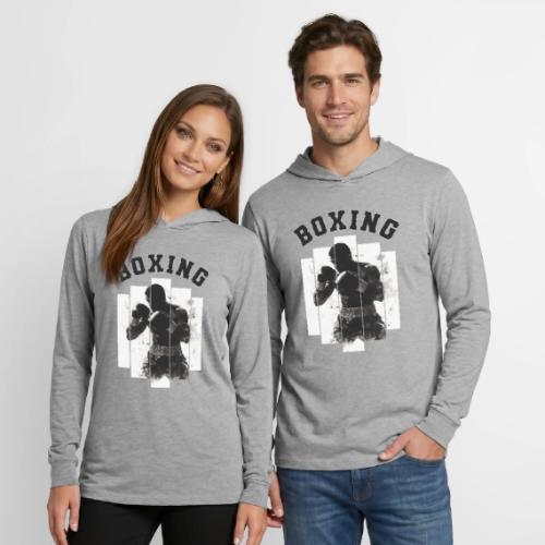 Born for Boxing - Unisex Long Sleeve Hoodie Shirt
