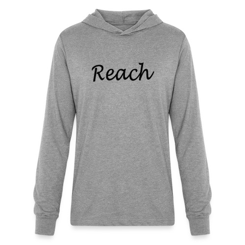 Classic Reach logo black - Unisex Long Sleeve Hoodie Shirt