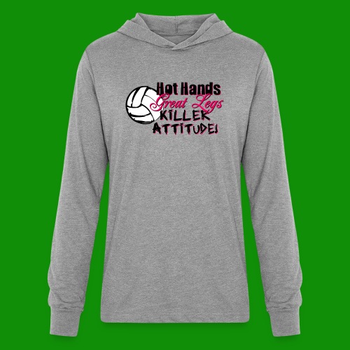 Hot Hands Volleyball - Unisex Long Sleeve Hoodie Shirt