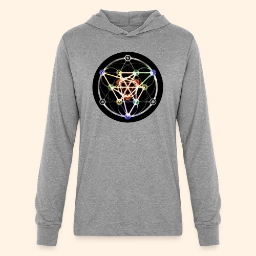 Classic Alchemical Cycle - Unisex Long Sleeve Hoodie Shirt