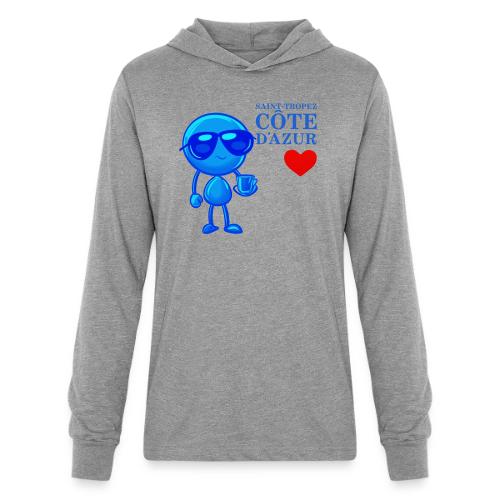 Smoon City_Saint Tropez Côte d'Azur - Unisex Long Sleeve Hoodie Shirt