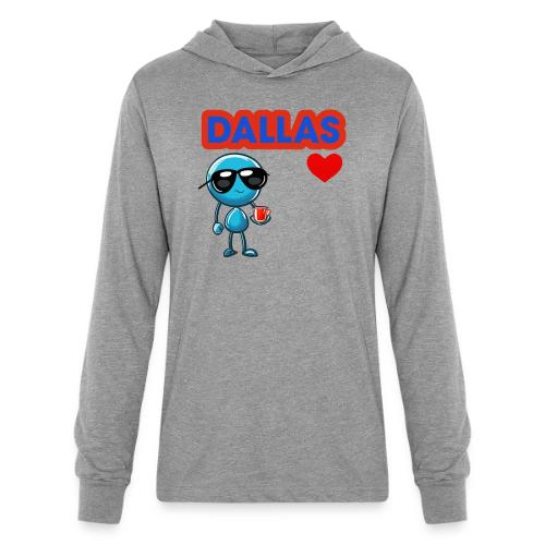 Smoon City_Dallas - Unisex Long Sleeve Hoodie Shirt