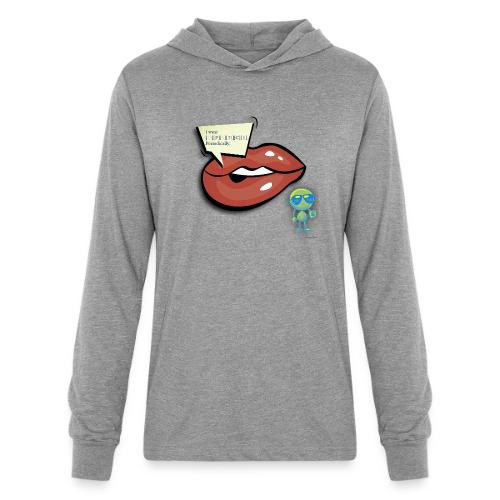 Smoon City_I wear lipstick - Unisex Long Sleeve Hoodie Shirt