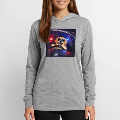 Funny Police Golden Retriever Meme Tee - Unisex Long Sleeve Hoodie Shirt