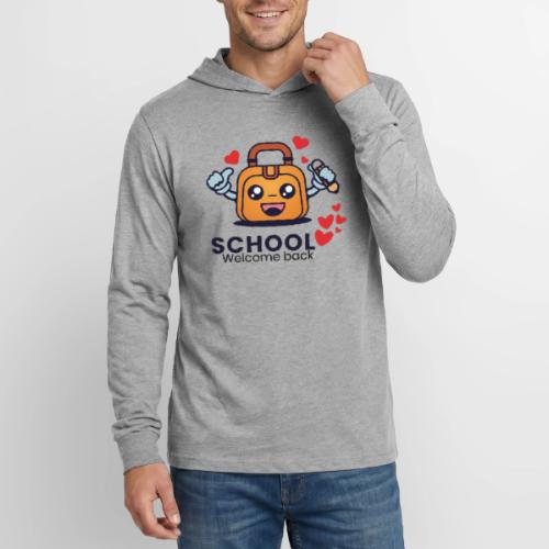 first day of school outfit- school Welcome back - Unisex Long Sleeve Hoodie Shirt
