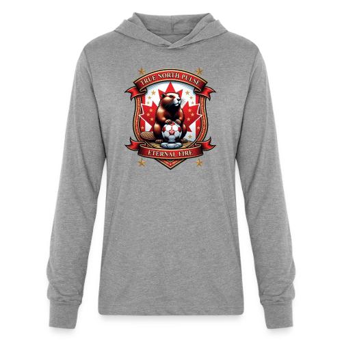 Canada Beaver Crest T-Shirt, Pride Badge Gift - Unisex Long Sleeve Hoodie Shirt