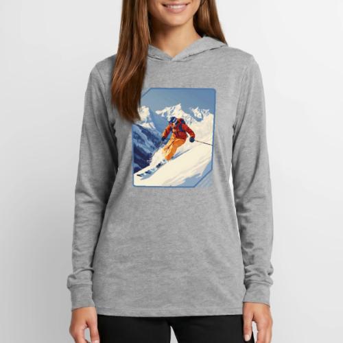 Mountain Skiing Vibes - Unisex Long Sleeve Hoodie Shirt