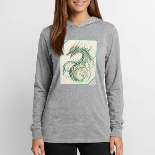 Brush of the Dragon - Unisex Long Sleeve Hoodie Shirt