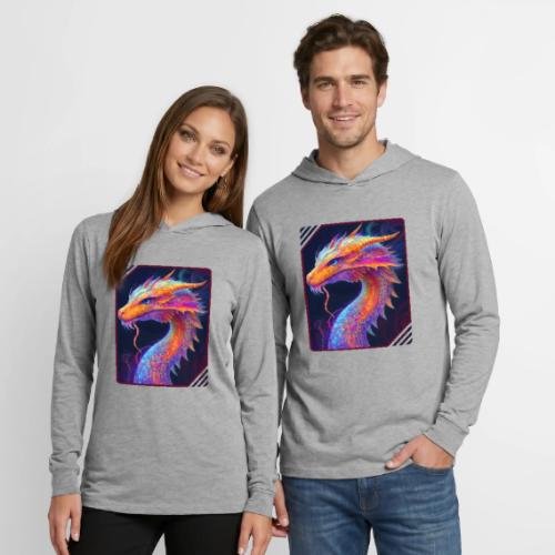 Dragon Spectrum - Unisex Long Sleeve Hoodie Shirt