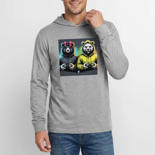 Gamer Bears - Unisex Long Sleeve Hoodie Shirt